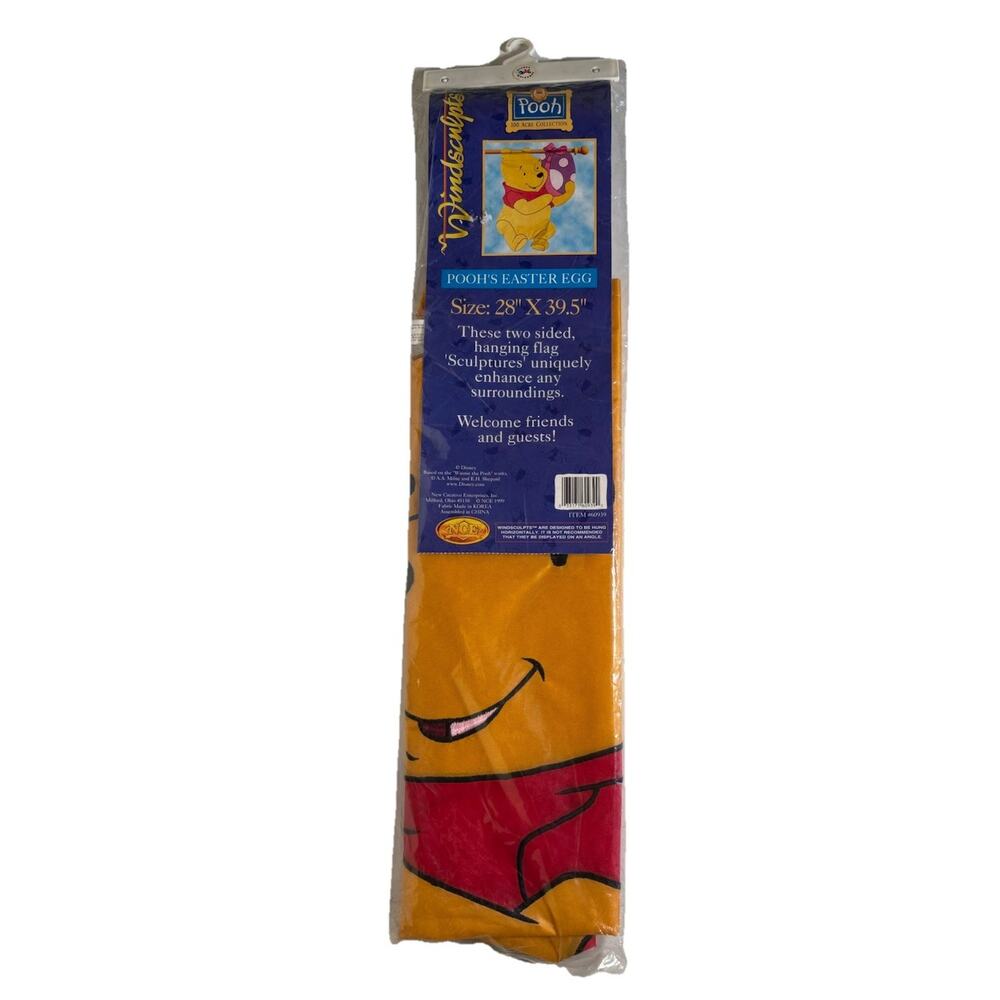 Windsculpts 100 Acre Winnie Pooh Easter Egg Yard Flag Disney 28"x39.5"